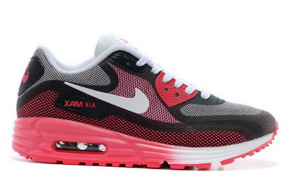 Air Max 90 Lunar C3.0 Womens Shoe Black / Pink Red / White